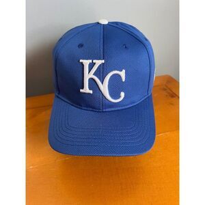 Kansas City Royals Blue Adjustable Baseball Cap By OC Sports MLB H3